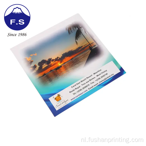 Aangepaste productbrochure catalogus folder flyer printen